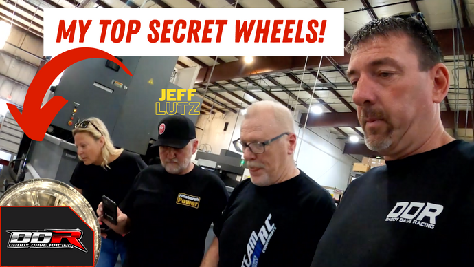 New Wheels for SECRET PROJECT! Took a Tour of RC Components with Jeff Lutz!